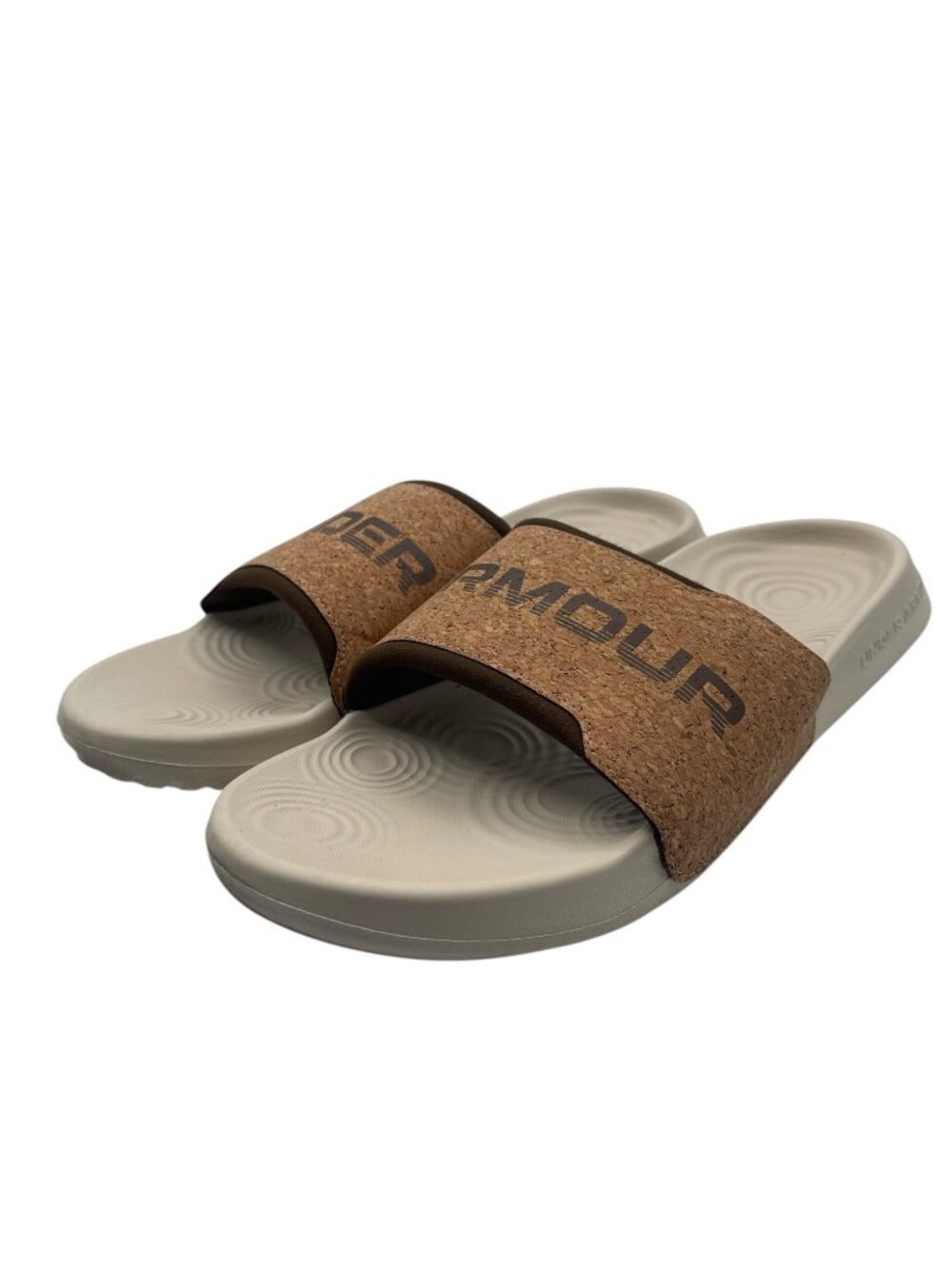 Under Armour Men's Core Remix Cork Slide Sandal SZ 12 - Picture 4 of 5
